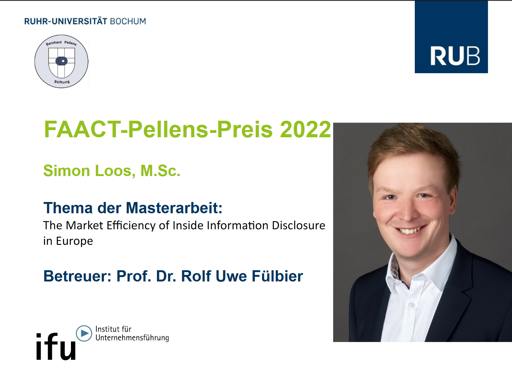 Foto FAACT-Pellens Preis 2022